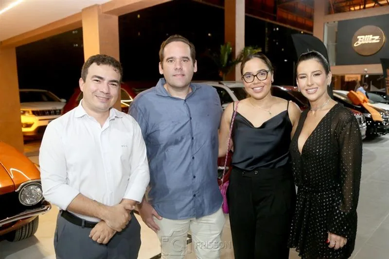 Airton Batista, Hélio Gomes, Juliana Costa e Renata Medina