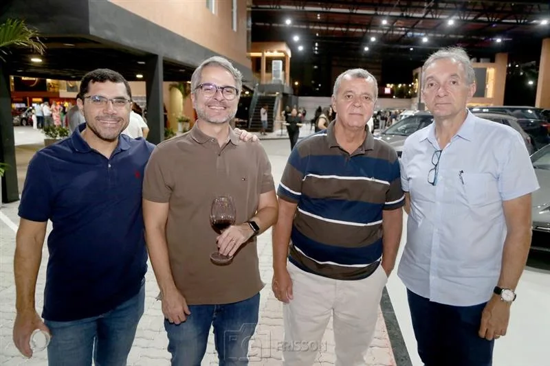 Alexandre Correia, Sérgio Aguiar, Oscar Marinho e Ricardo Locarno