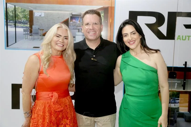 Ana Feitosa, Pedro Castelo e Cristiana Dummar