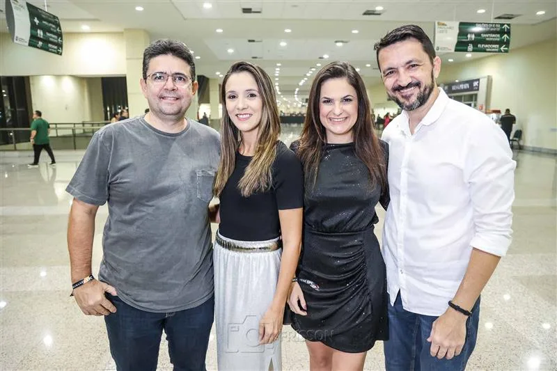 Alisson Cavalcante, Kelly Nantua, Samia Farias e Alexandre Maia