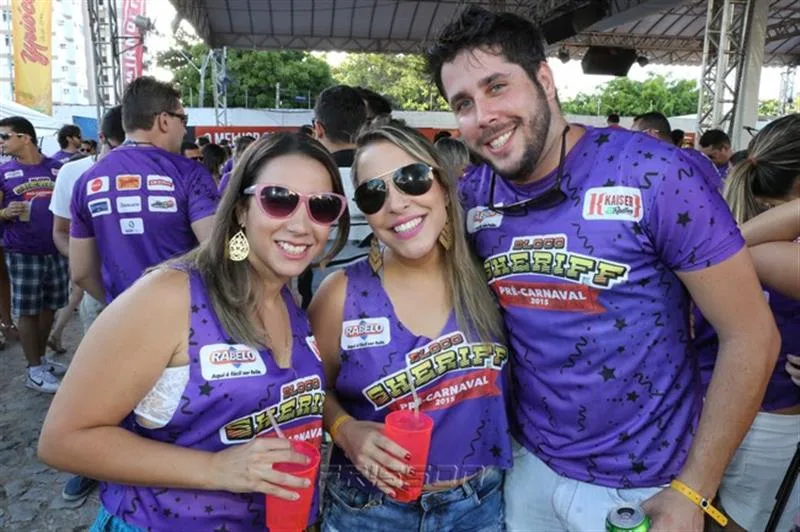 Cristina Falcão, Flávia Moraes e Luan Mota