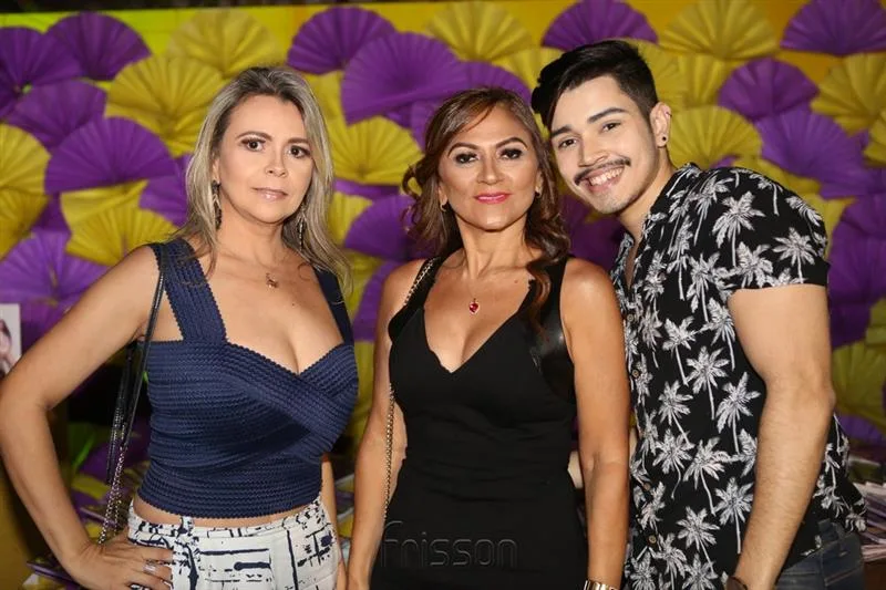 Alessandra Pinheiro, Girleide Soares e Carlos Junior