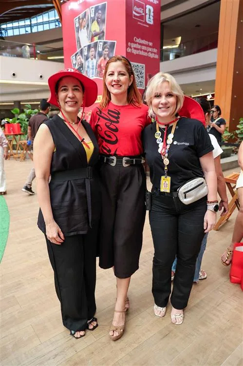Elirdes Costa, Cintia Monteiro e Carolina Moraes