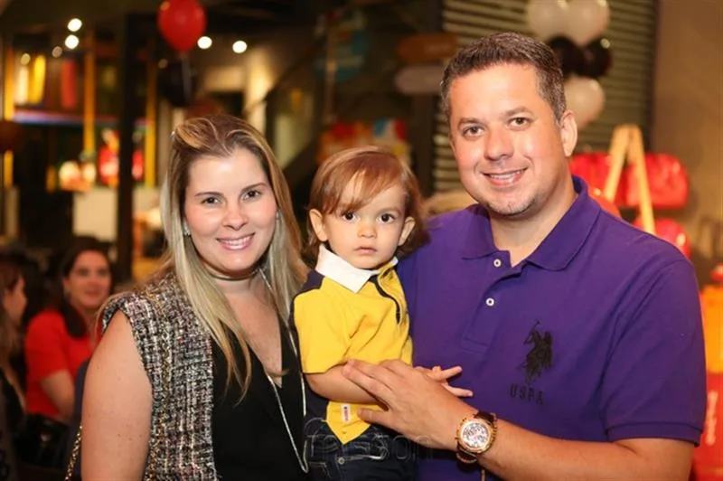 Adriana, Gabriel e Raphael Loureiro