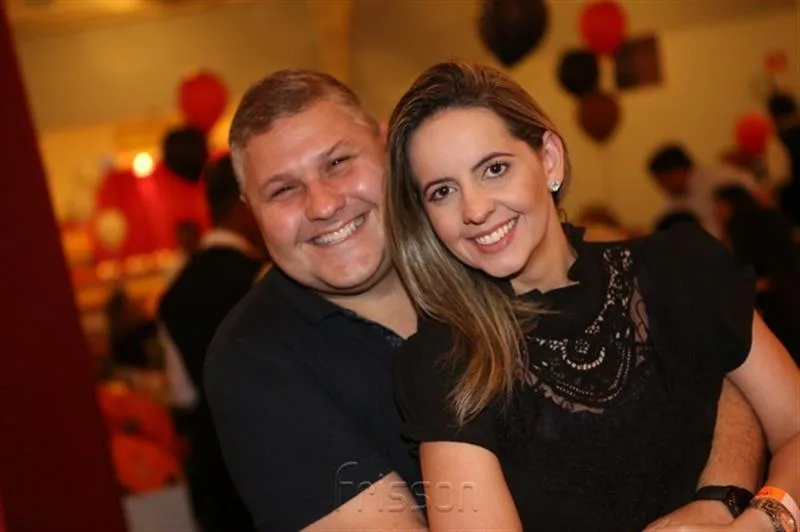 Carlos Henrique e Aline Junqueira