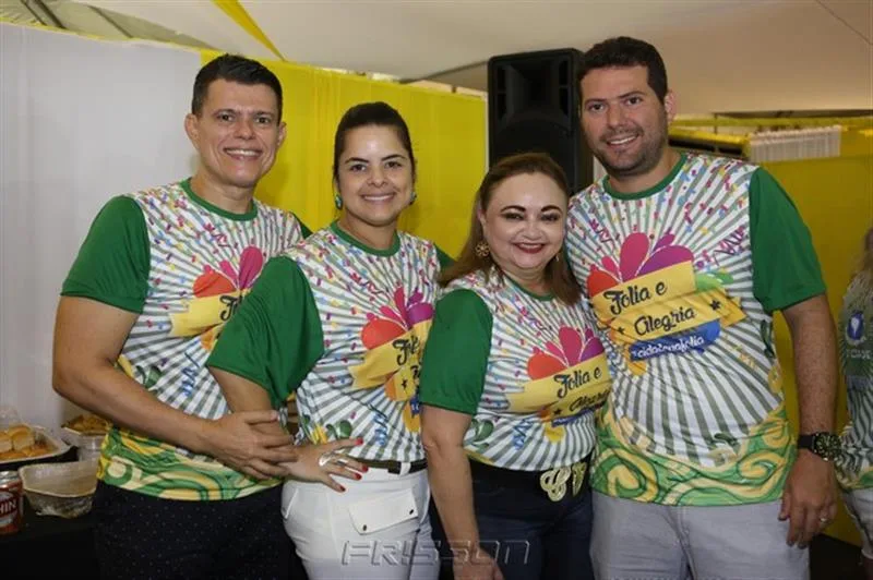 Abelardo Targino, Renata Ferreira, Eliane Novaes e Kércio