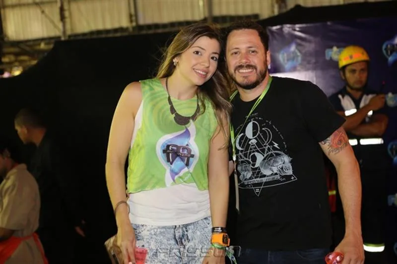 Ana Carolina Palhano e Paulinho Carvalho