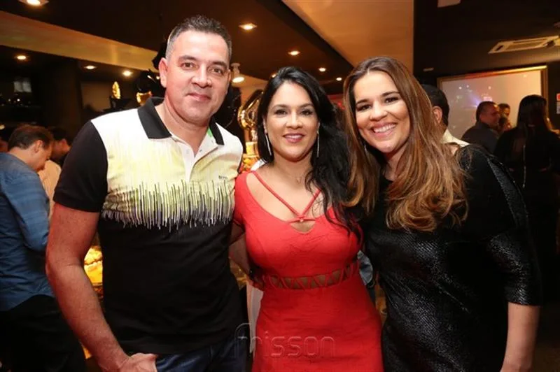 Andre Faria, Rosilani Maciel e Ana Paula Domene