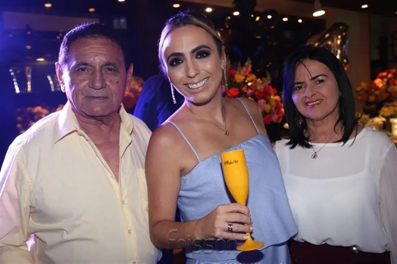 Cesar Pinheiro, Mabel Portela e Aurineide Ribeiro