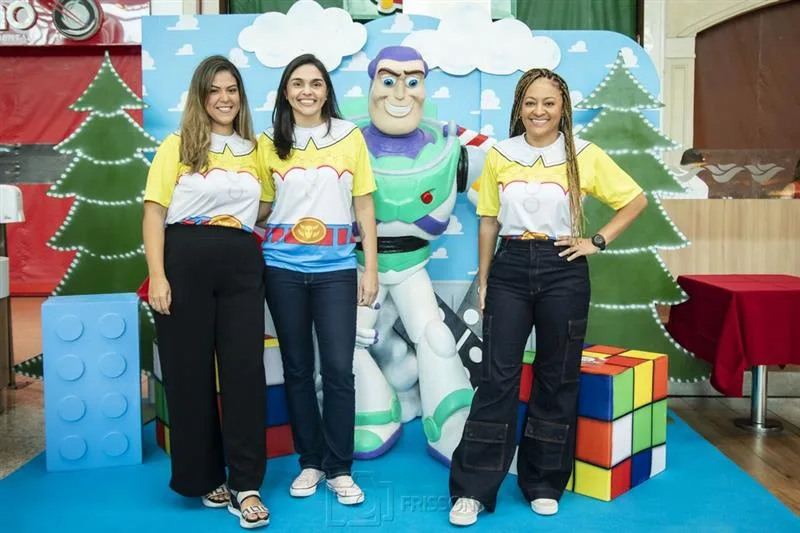 Juliana de Fátima, Daniela Magalhães e Michele Ribeiro