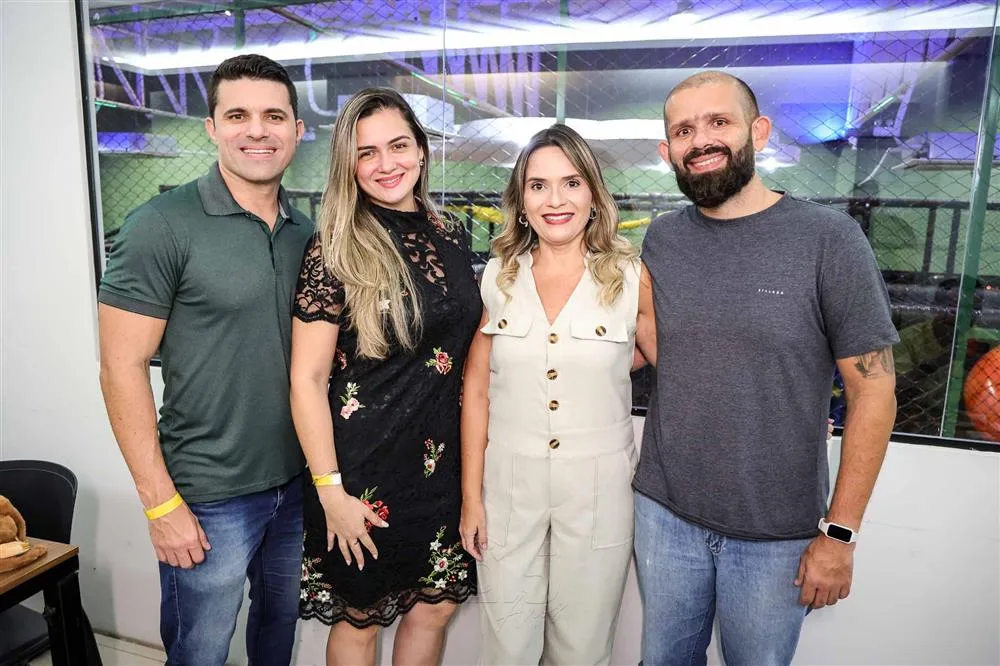 Leandro Ribeiro e Ana Paula, Cibele e Paulo Henrique Formiga