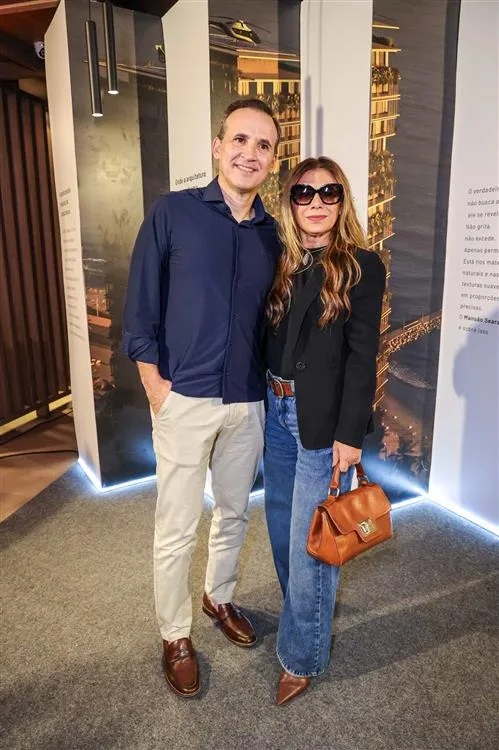 Fernando Amorim e Lidia Damasceno