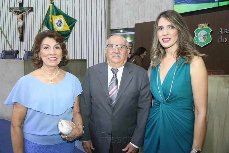 Carmen, Acurcio Alencar e Ana Cláudia Holanda