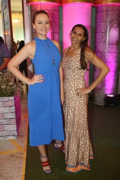 Aline Gama e Eliane da Silva