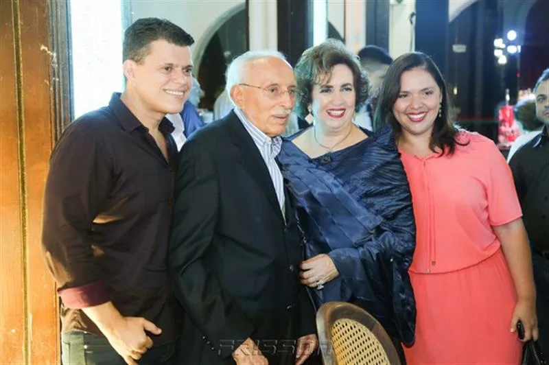 Abelardo Targino, Francisco Souto, Lêda Maria e Carine Senna