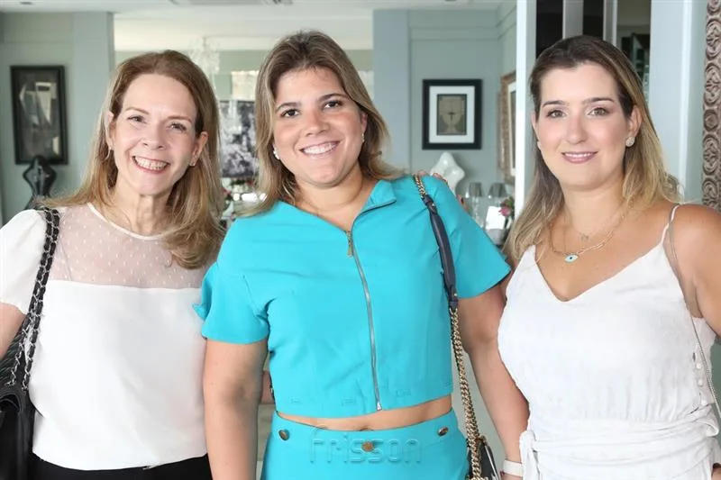 Flávia Melo, Gisela e Andrea Vieira