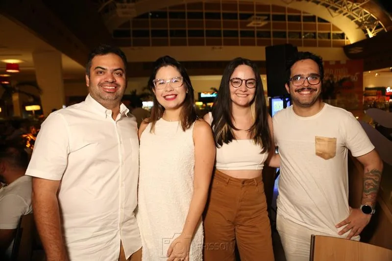 Anderson Magalhães, Glena Cherise, Amanda Araújo e André Bloc