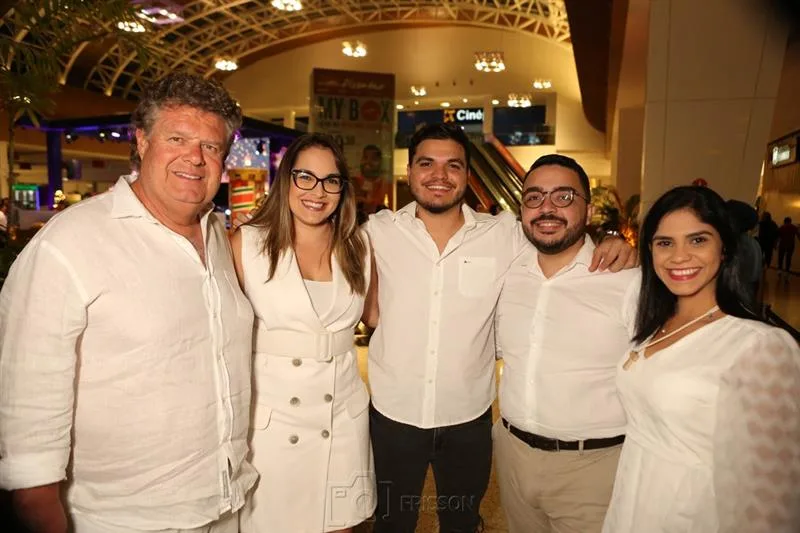 Evandro Colares, Maira Pereira, Tom Brito, Yile Alves e Sandra Oliveira