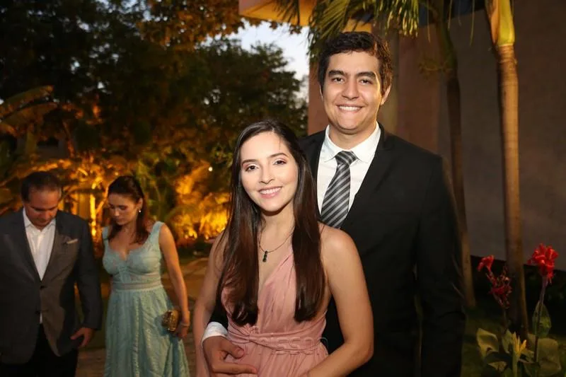 Amanda Gomes e Lucas Barreto