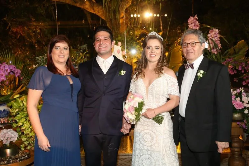 Ana Cristina, Pedro Gurjão, Isabella Ney e Pedro Gurjão