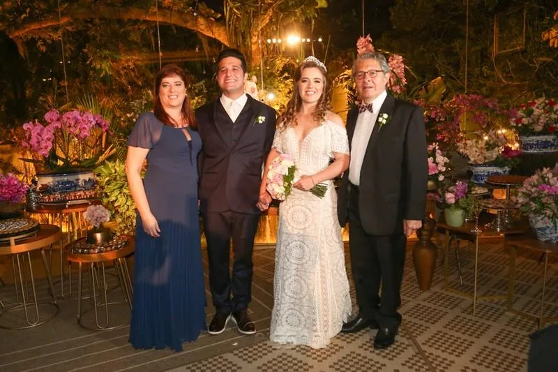 Ana Cristina, Pedro Gurjão, Isabella Ney e Pedro Gurjão