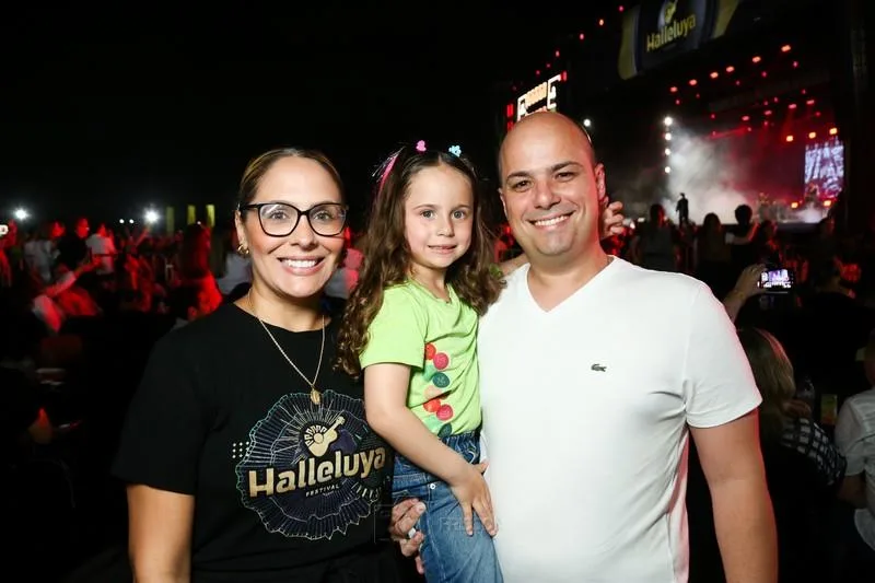 Ana Gladys, Melina e Felipe Oquendo
