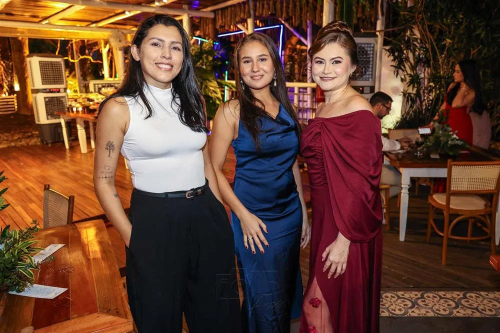 Ciele Sousa, Heloisa Santos e Rosani Glaucia