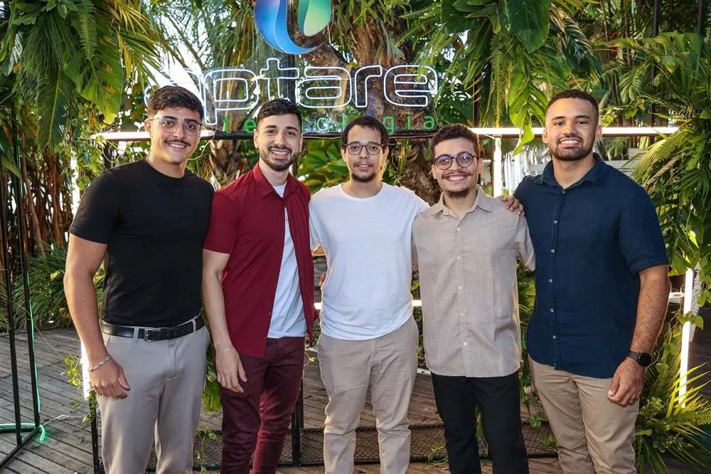 Davi Alencar, Willian França, Felipe Fernandes, Paulo Paiva e Marcos Vinícius