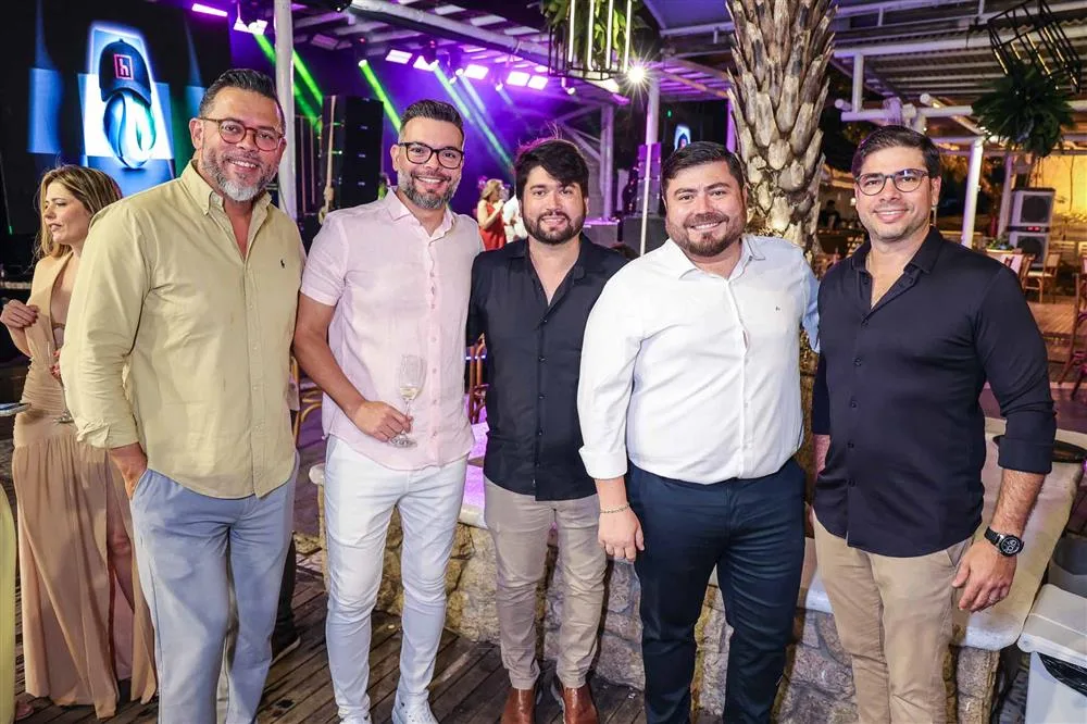 Eduardo Duarte, João Victor Girão, Brener Maia, Thiago Tinoco e Weber Lima