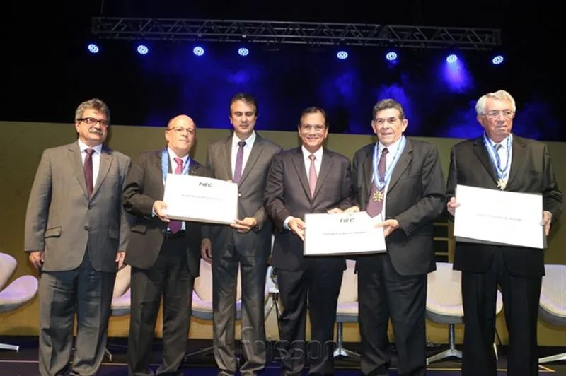 Amaro Sales, Sergio Leite, Camilo Santana, Beto Studart, Orlando Siqueira e Roberto Macedo