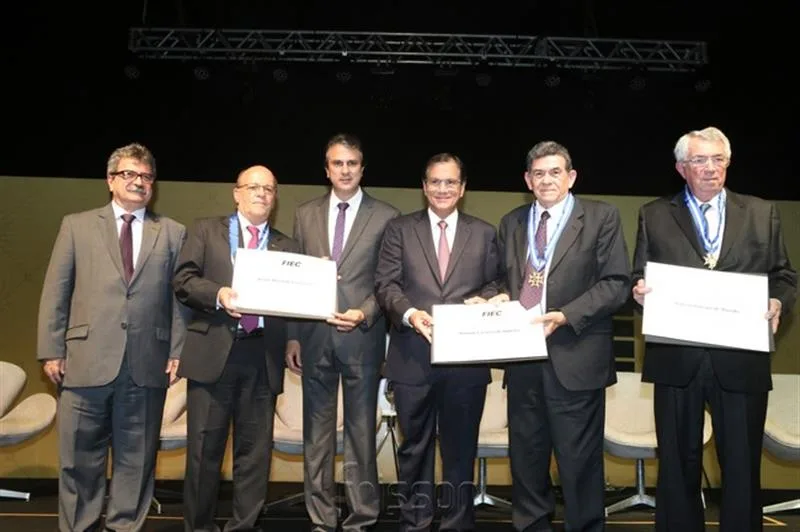 Amaro Sales, Sergio Leite, Camilo Santana, Beto Studart, Orlando Siqueira e Roberto Macedo