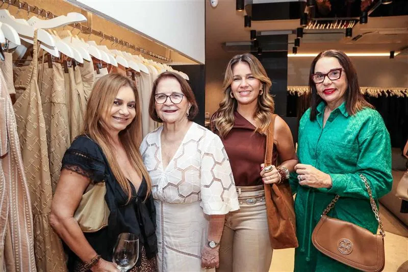 Ana Cristina Camelo, Lenita Negrão, Jeritza Gurgel e Jaqueline Teixeira