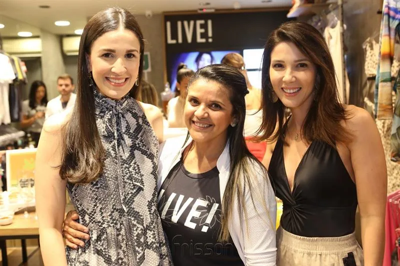 Giuliana Botelho, Jack Lima e Juliana Andrade