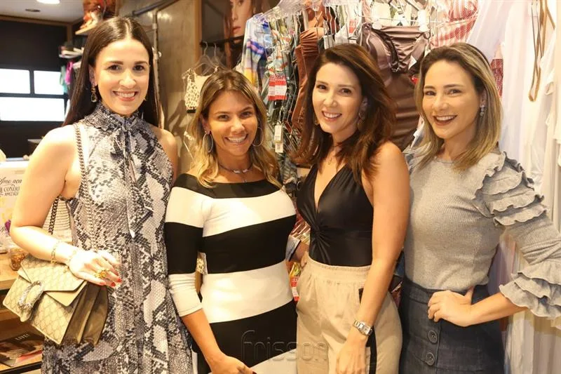 Giuliana Botelho, Vanessa Queirós, Juliana Andrade e Gaida Dias