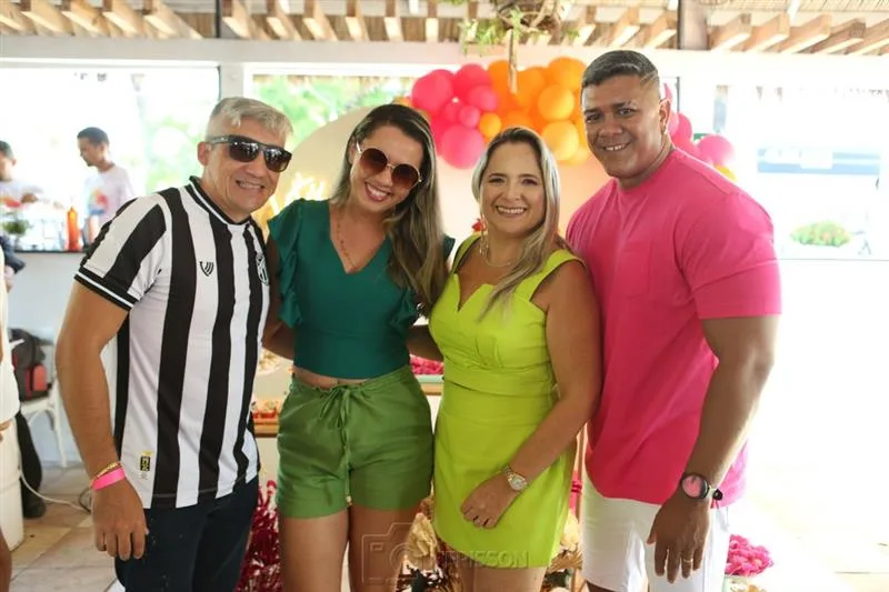 Alex Campelo, Juliana Fontenelle, Jocy e Geovanne Jinkings