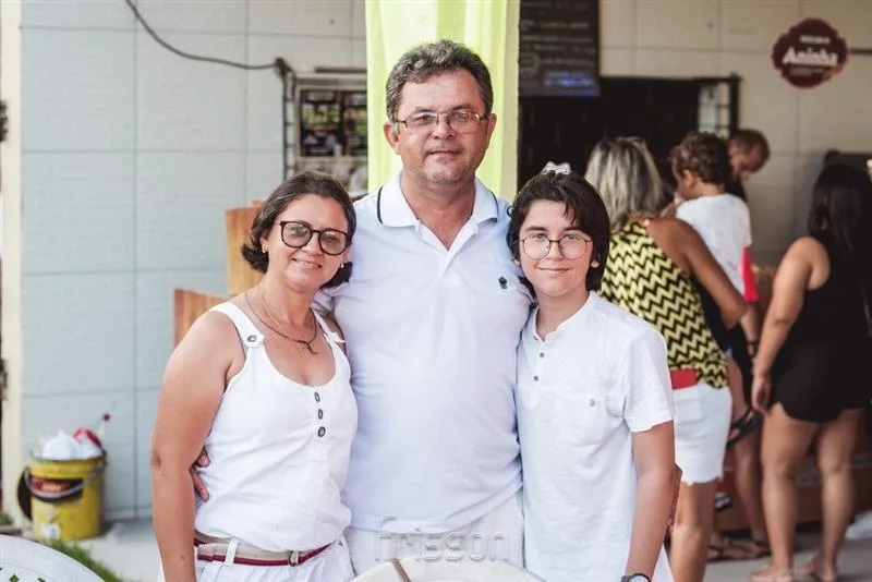 Adriana, Glayson e Pedro Paulo Senna