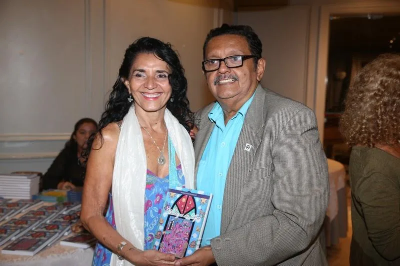 Catarina Lueck e Diogo Fontenelle