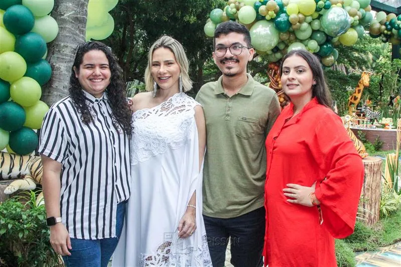 Adrielle Diogo, Gaida Dias, Jeferson e Jamile Ribeiro