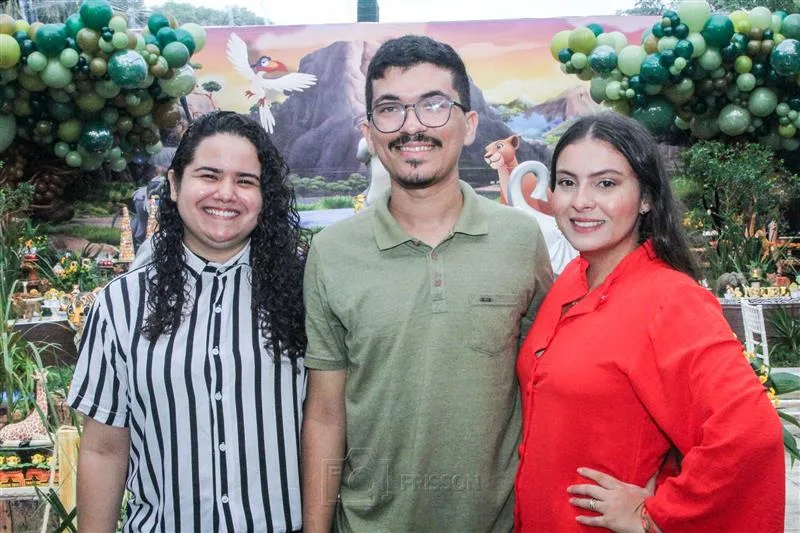 Adrielle Diogo, Jeferson e Jamile Ribeiro