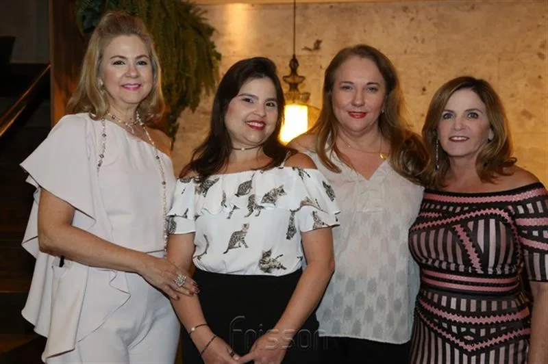 Alexandrina Aguiar, Sumaia Rocha, Luiziane Cavalcante e Amazônia Albuquerque