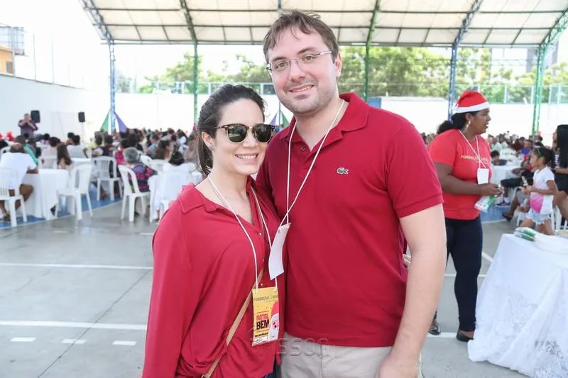 Isabel Cavalcante e Cadu Fontenelle