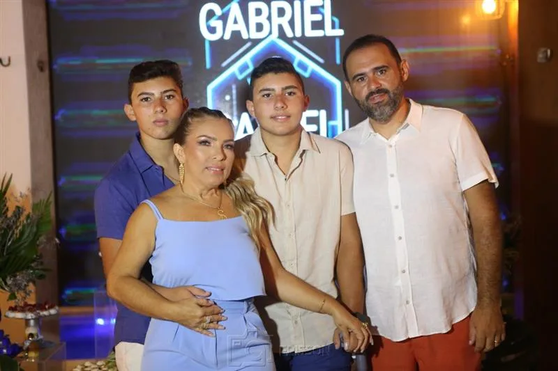 Gabriel, Shirley, Rafael Aristides e Eduardo Magalhães