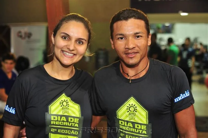Carolina Cavalcante e Roberio Silva