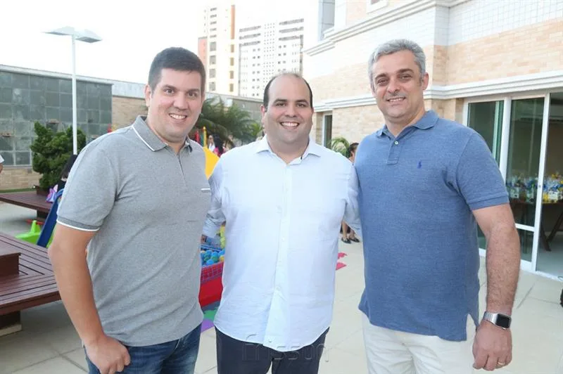 André e Leo Cabral e Cássio Passos