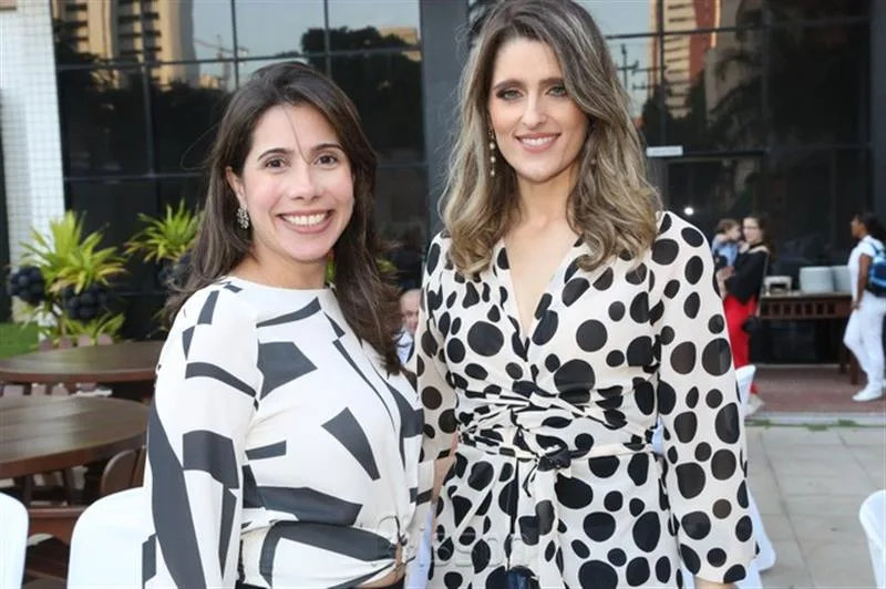 Aline Borges e Rebeca Leal