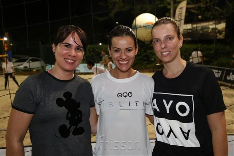 Claudia Mota, Clara Vieira e Lais Mendonça