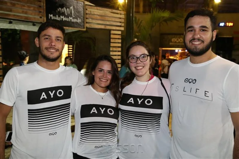Derick Alves, Beatriz Mota, Melissa Dantas e Daniel Rios