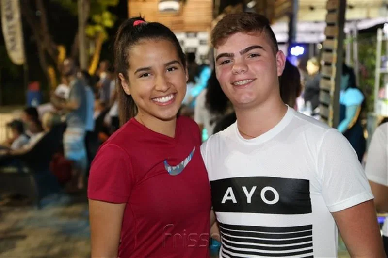 Eduarda Rocha e Michael Dias