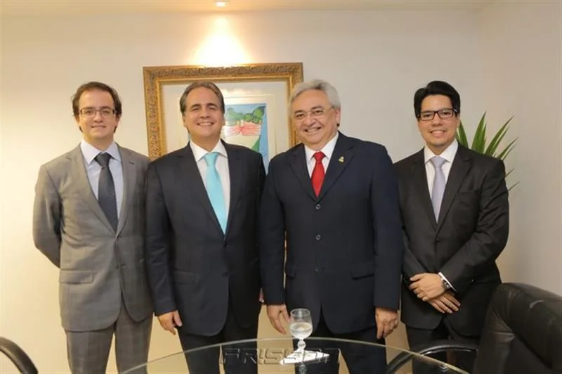 Caio Asfor, Ricardo Bacelar, Paulo Albuquerque e Andrei Aguiar