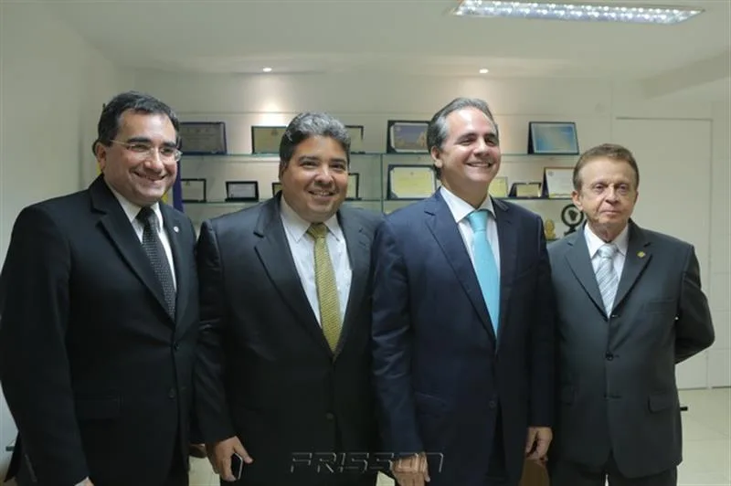 Jardson Cruz, Leandro Vasques, Ricardo Bacelar e José do Carmo